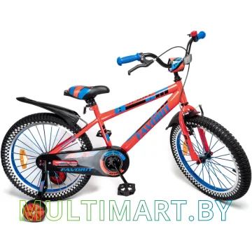 Детский велосипед Favorit Sport 20 (красный, 2019) (SPT-20RD)